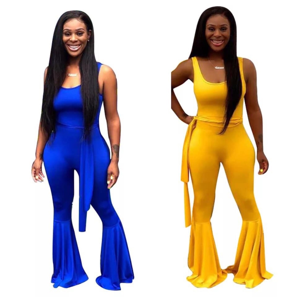 bell bottoms jumpsuit